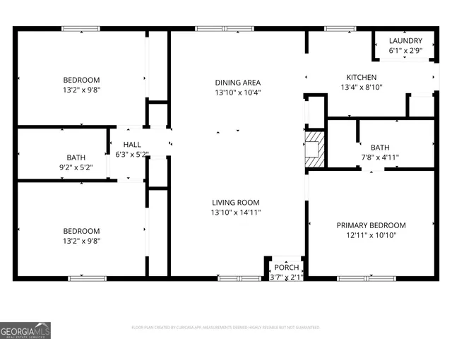 $130,000 | 210 Jefferson Park Drive, Macon, GA 31220