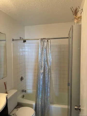 a bathroom with a tub