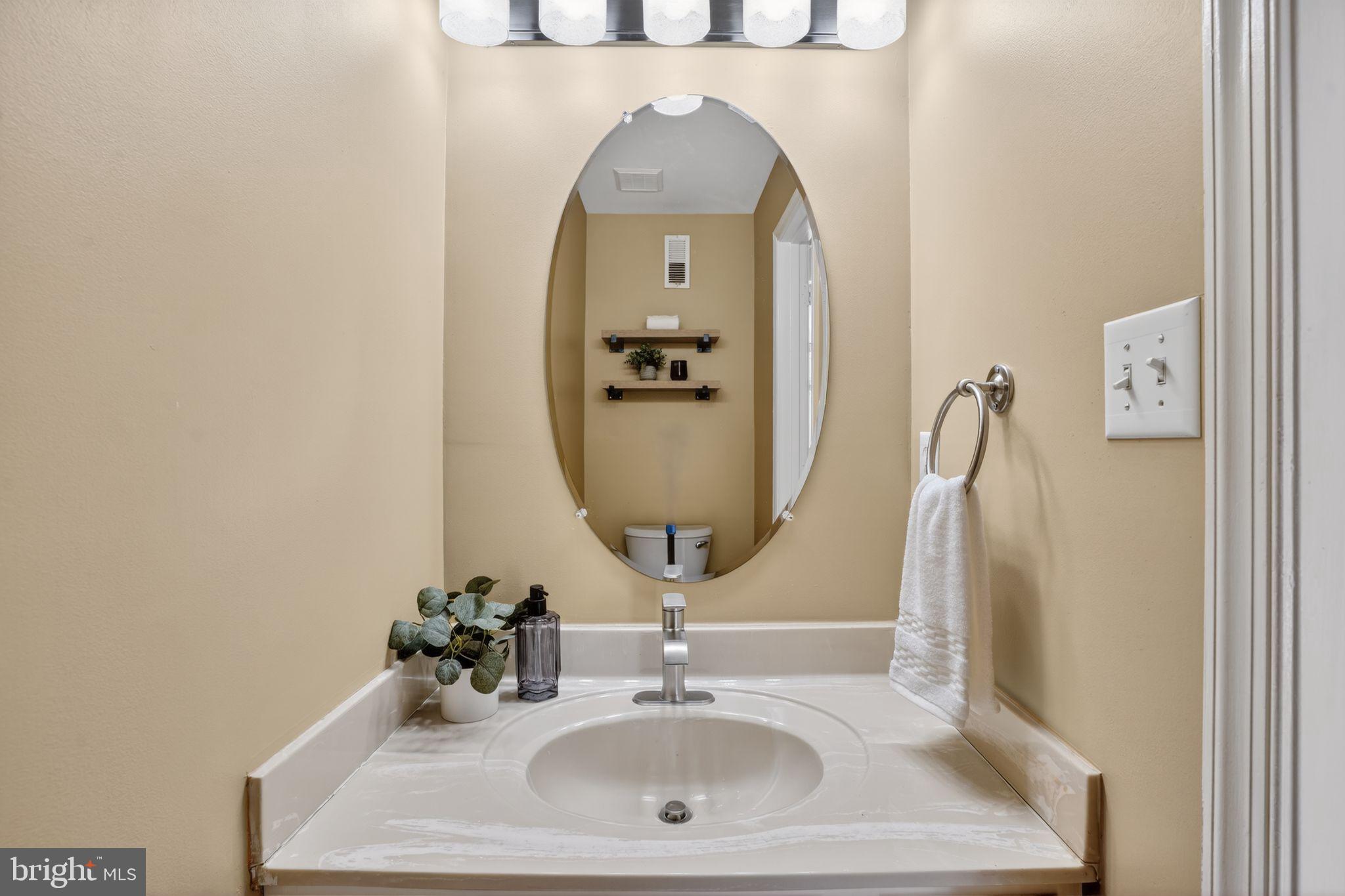 2502 18th Street Northeast Washington, DC 20018 - Photo 14 of 33 Main level powder room