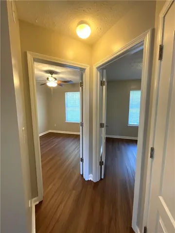 wooden floor in a gallery