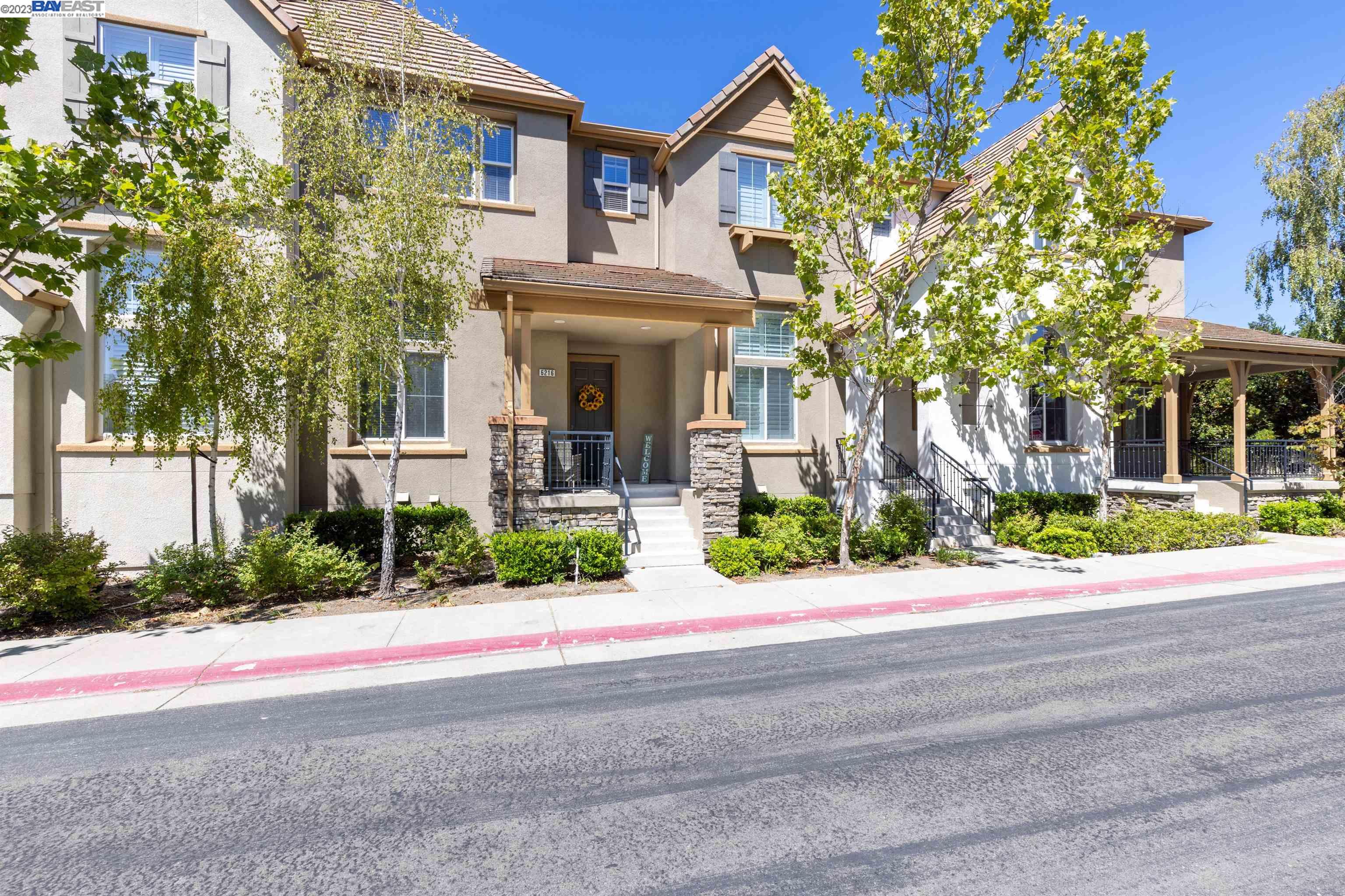 6216 Byron Lane San Ramon, CA 94582 - Photo 1 of 1 a front view of a house with a yard and a garage