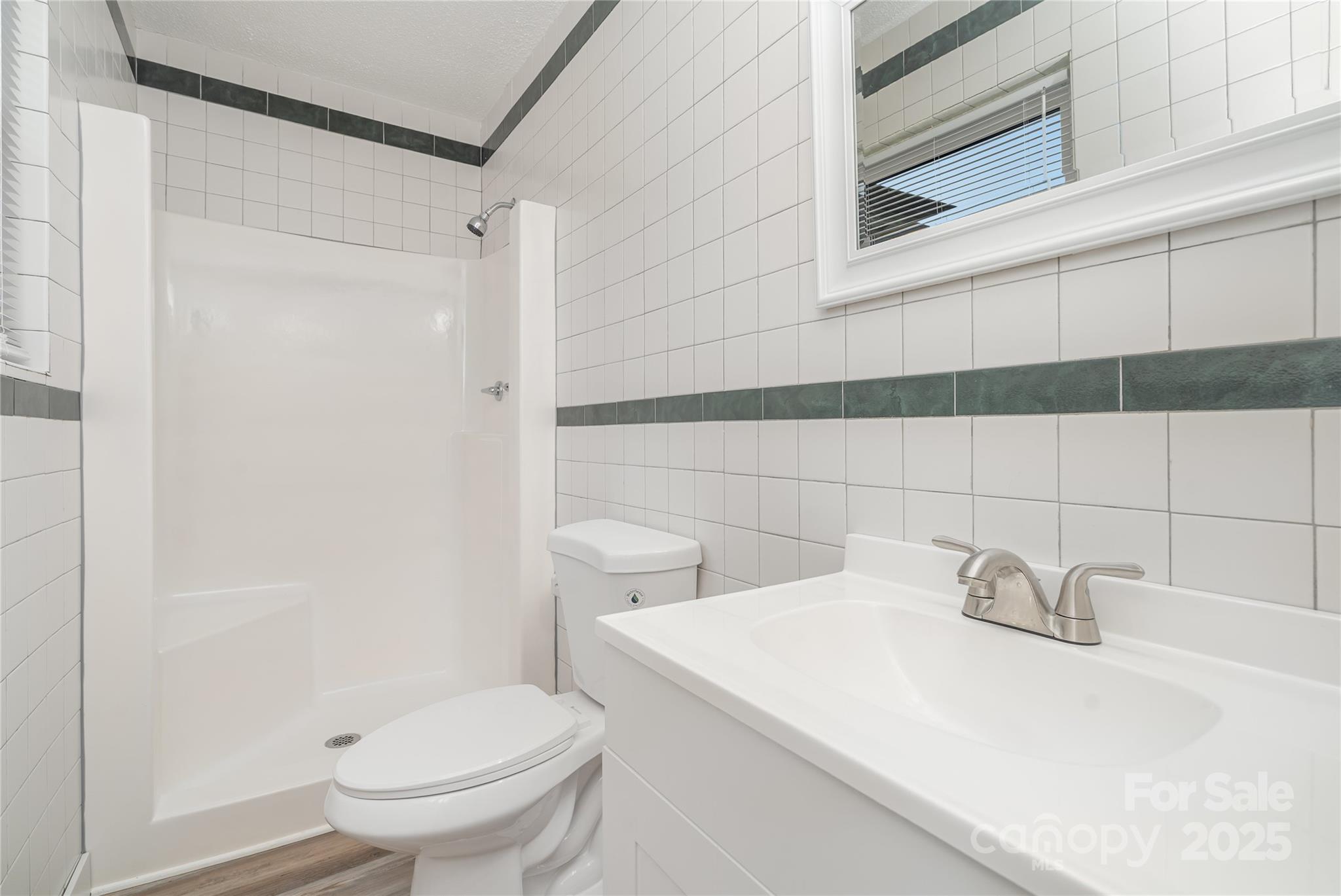 1041 Crowders Creek Road Gastonia, NC 28052 - Photo 14 of 18 a bathroom with a sink a toilet and shower