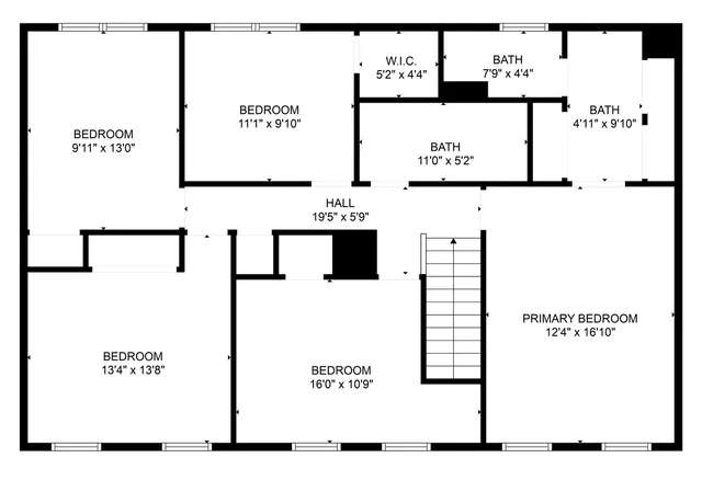a picture of a floor plan