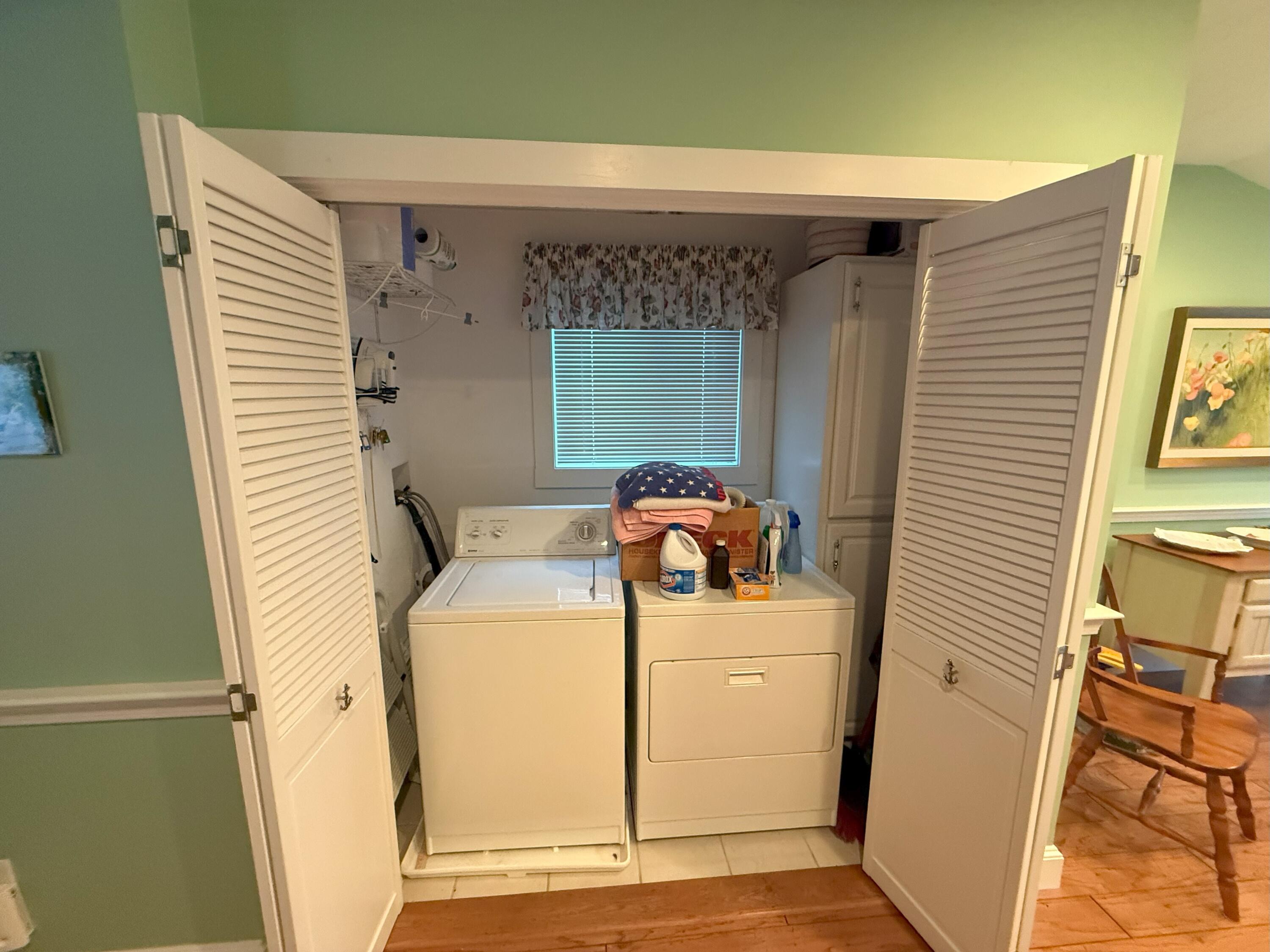 40 Studley Road Hyannis, MA 02601 - Photo 9 of 18 a utility room with dryer and washer