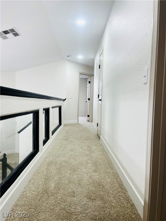 7837 Millhopper Avenue Las Vegas, NV 89128 - Photo 18 of 28 Hallway featuring carpet and recessed lighting