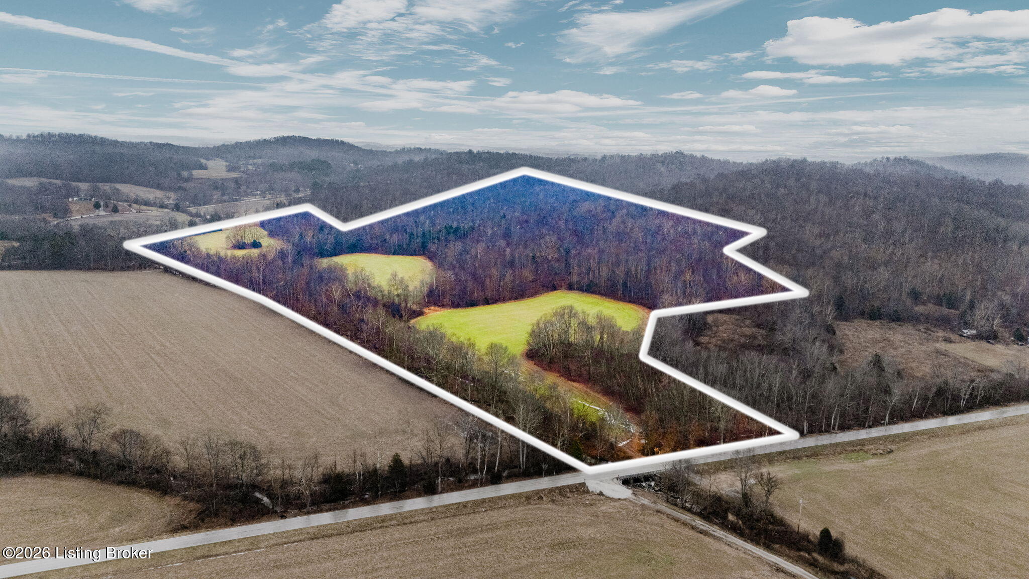 0 Reedyville Road Roundhill, KY 42275 - Photo 1 of 6 Ariel View