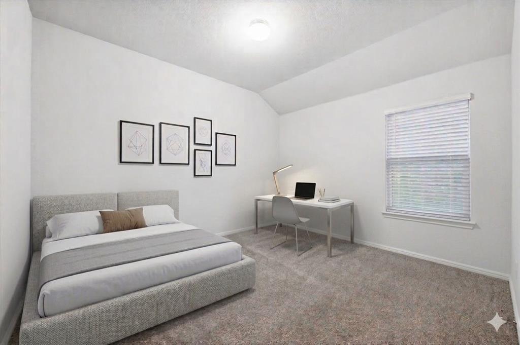 9308 Desertrock Road Fort Worth, TX 76131 - Photo 14 of 23 a bedroom with furniture and window