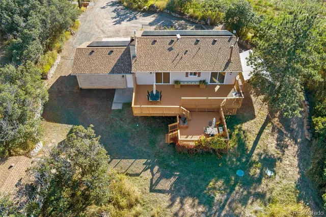 a view of city and mountain