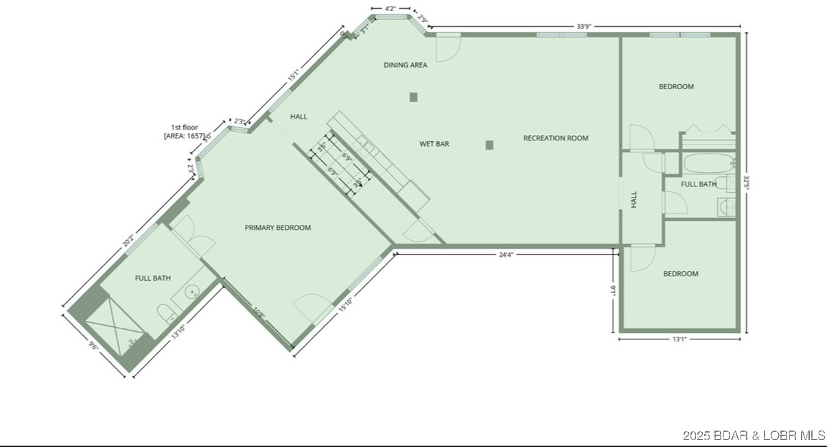1102 Bear Paw Road Camdenton, MO 65020 - Photo 67 of 67 Lower Level Floor Plan