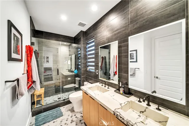 a view of swimming pool with outdoor seating