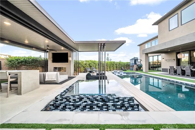 a view of a house with a ocean view