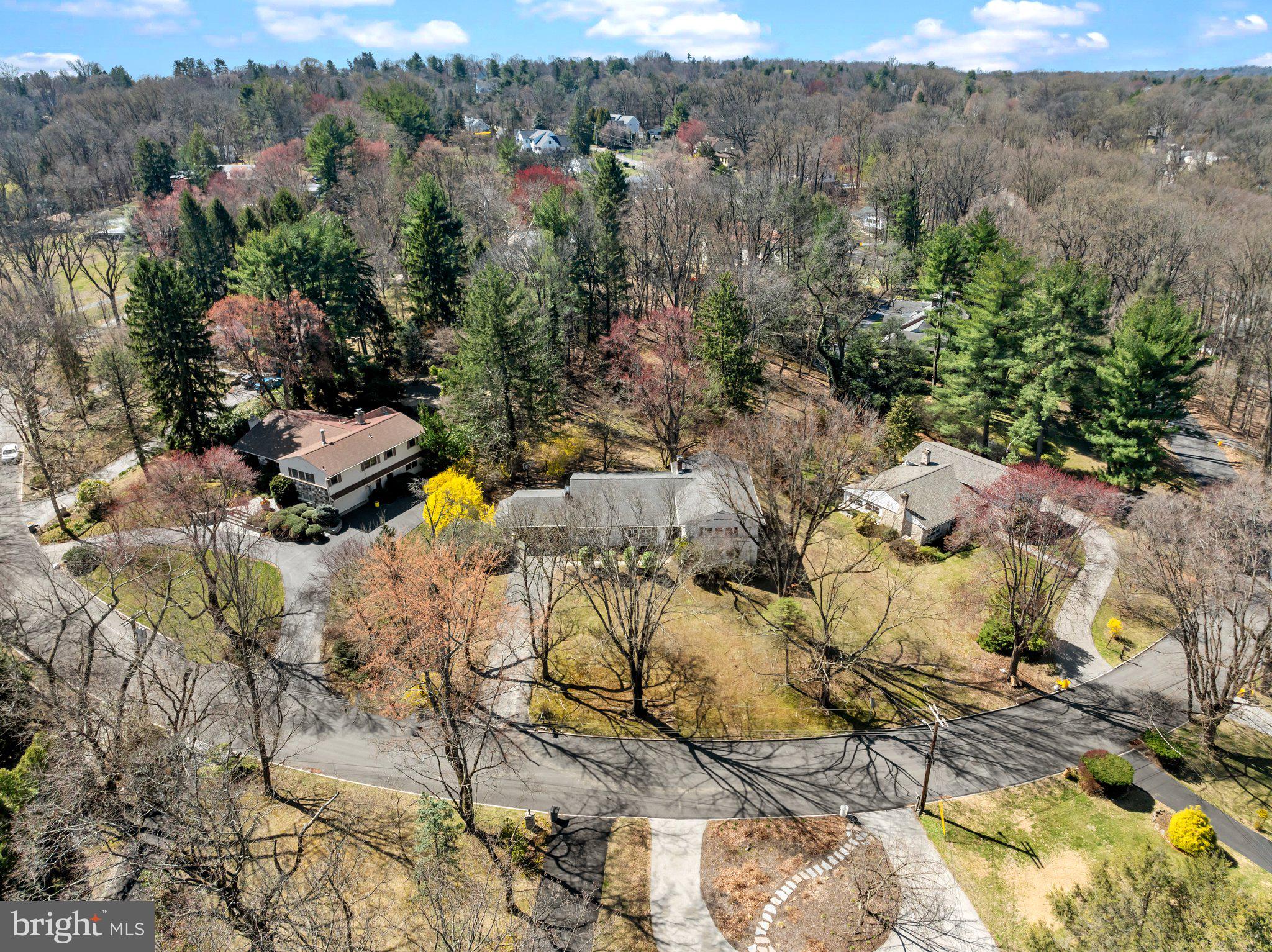 326 Hidden River Road Penn Valley, PA 19072 - Photo 3 of 56 an aerial view of residential house with outdoor space