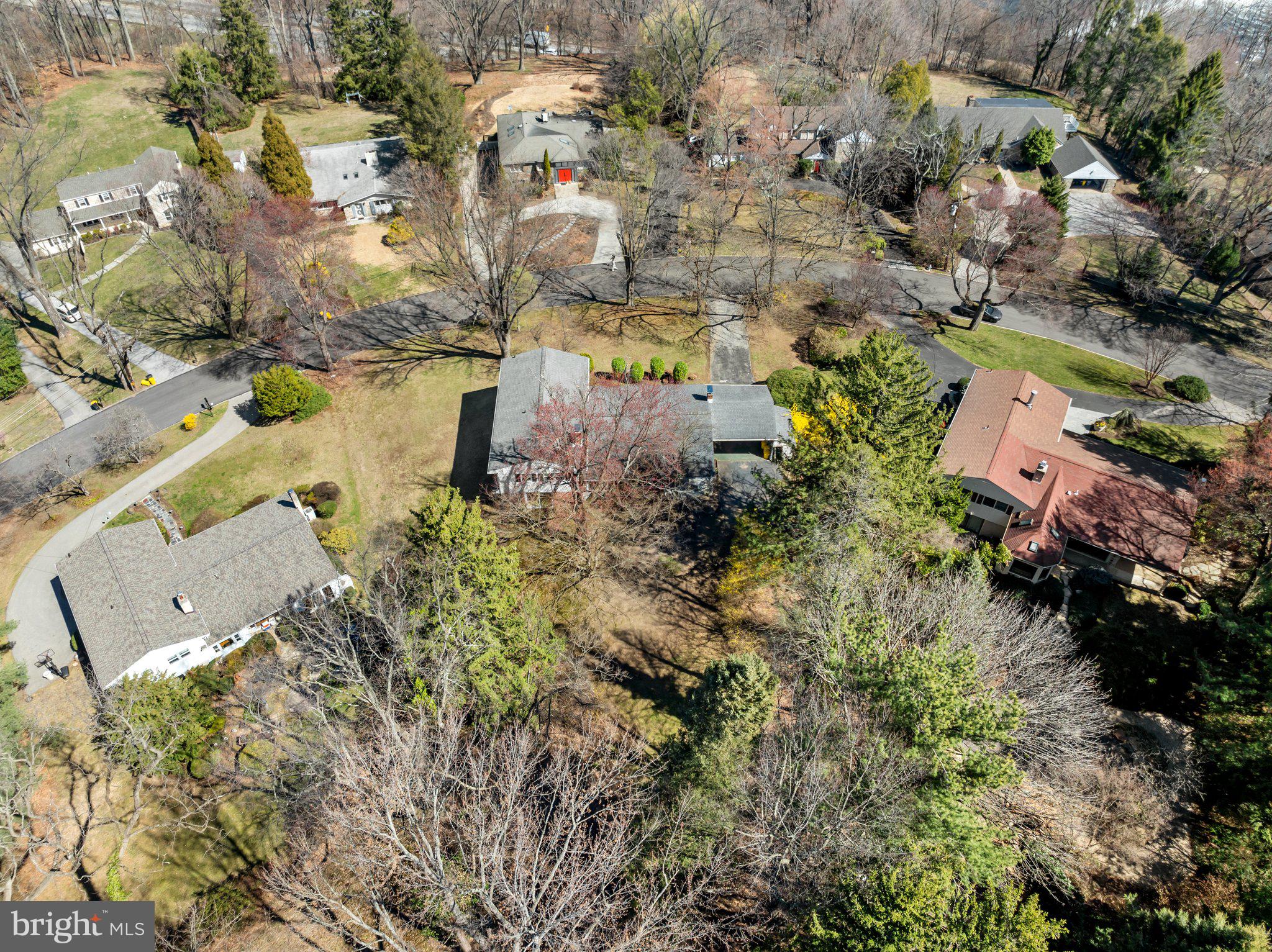 326 Hidden River Road Penn Valley, PA 19072 - Photo 48 of 56 an aerial view of residential houses with outdoor space