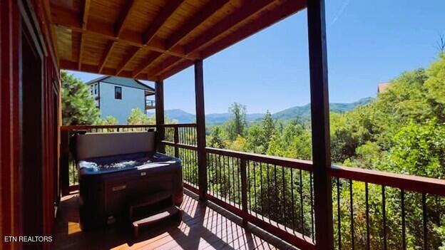 710 Village Loop Road Gatlinburg, TN 37738 - Photo 16 of 36 710 VLR Ext 8 View from Hot Tub 2