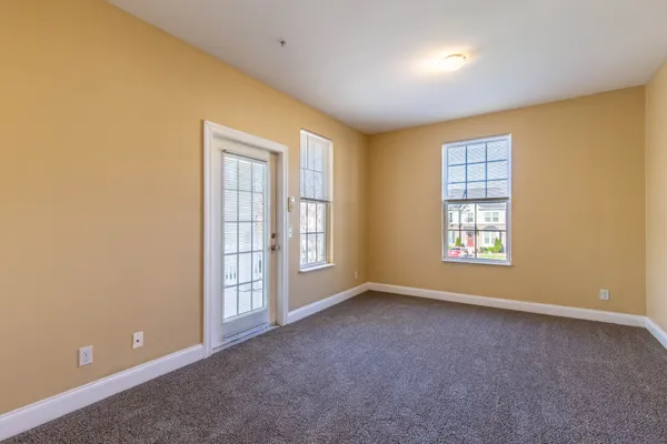 a view of front door