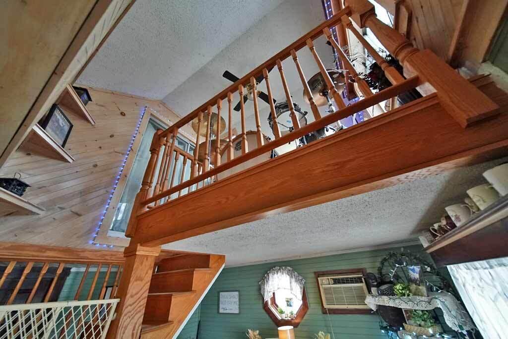 92 Spaulding Lake Road Oakfield, ME 04763 - Photo 19 of 86 me-lake-home-balcony