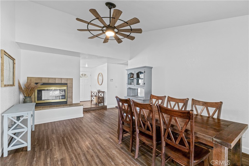3585 Cabrillo Court Merced, CA 95348 - Photo 20 of 42 a view of a dining room with furniture and wooden floor