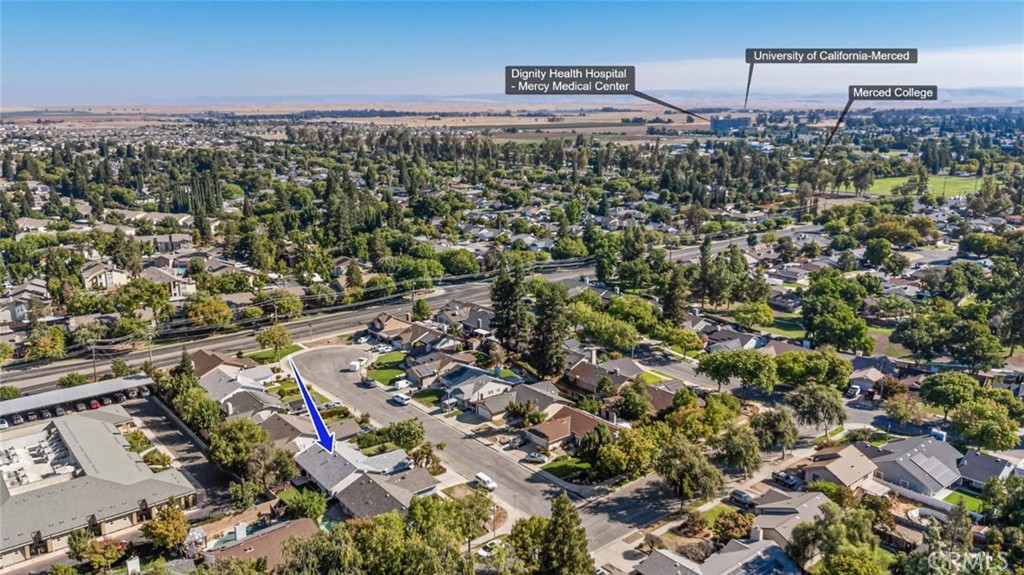 3585 Cabrillo Court Merced, CA 95348 - Photo 2 of 42 an aerial view of a city