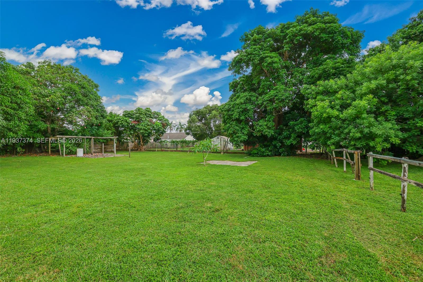 20890 Southwest 236th Street Homestead, FL 33031 - Photo 10 of 47 a view of a green field with a tree