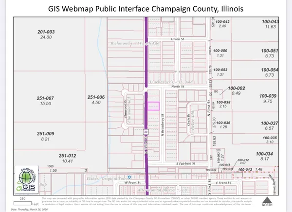 $295,500 | 119 Broadway Street, Fisher, IL 61843