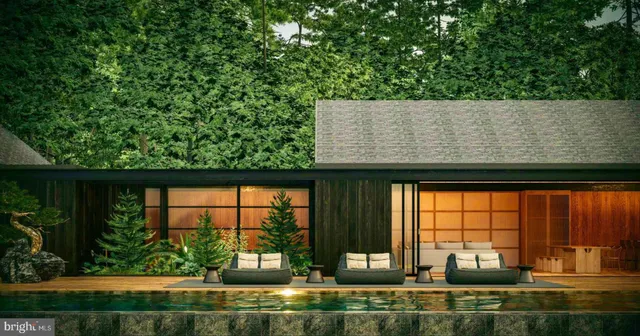 a view of outdoor space and deck