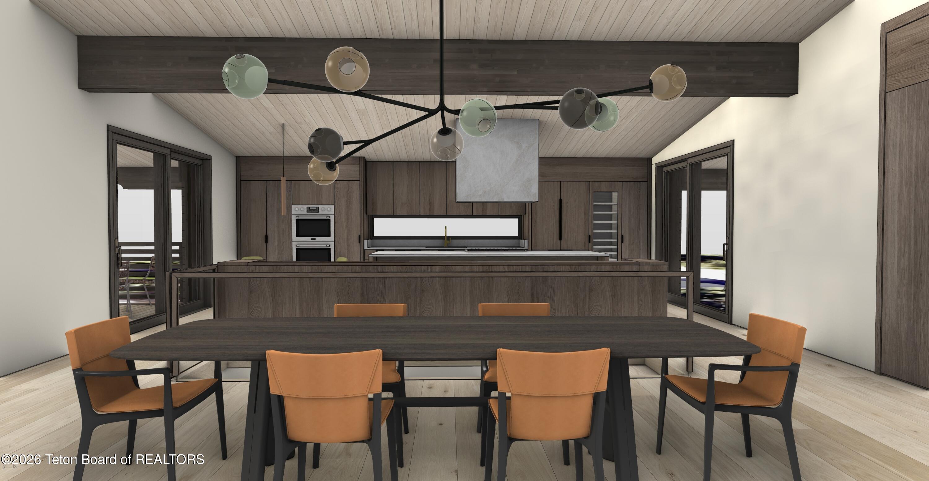 646 Lariat Loop Jackson, WY 83001 - Photo 12 of 28 646_dining 01_26 0126