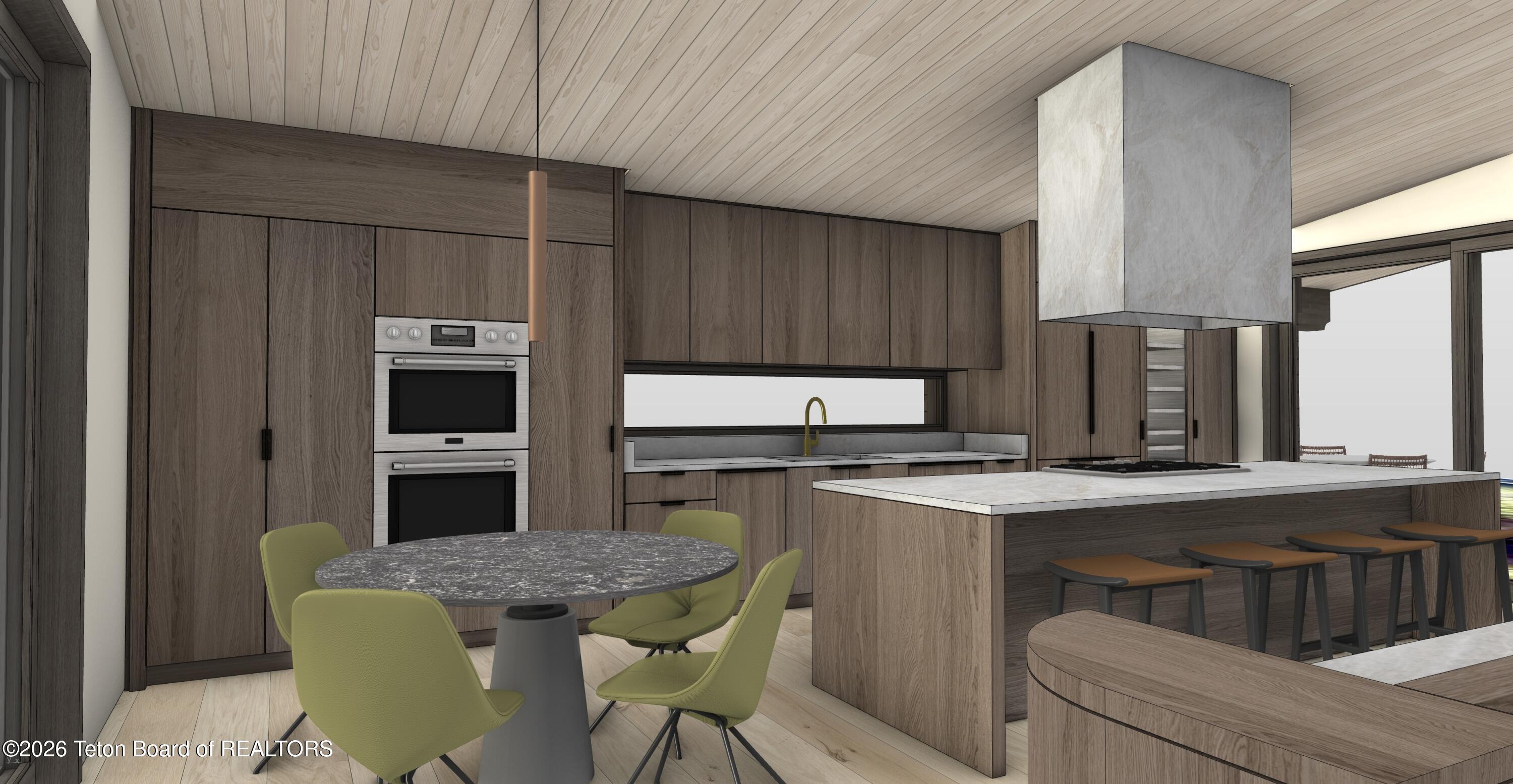 646 Lariat Loop Jackson, WY 83001 - Photo 15 of 28 646_kitchen 02_26 0126