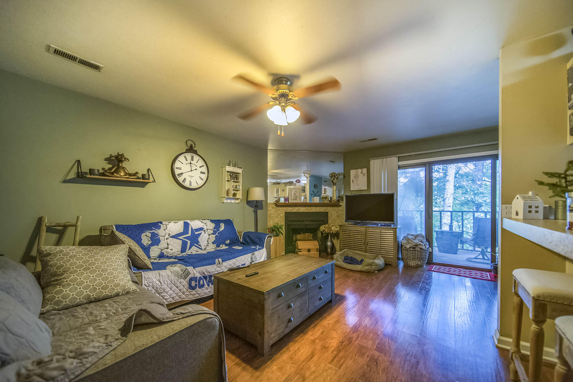 3353 Forest Ridge Road Roanoke, VA 24018 - Photo 11 of 12 a living room with furniture and a wooden floor