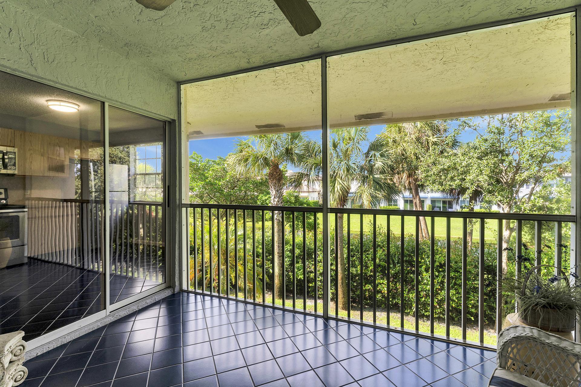 6703 Via Regina Boca Raton, FL 33433 - Photo 29 of 37 Balcony