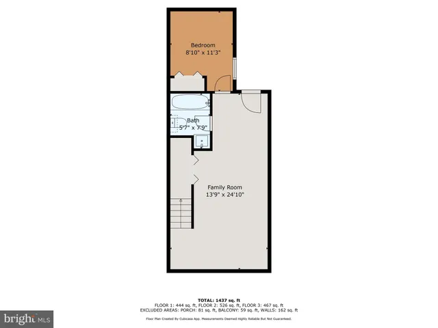 a picture of a floor plan