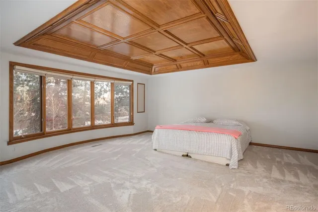 a view of a room with closet