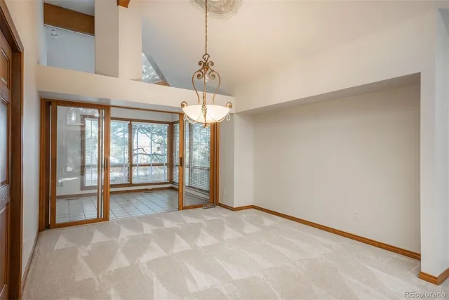 a view of an empty room with window