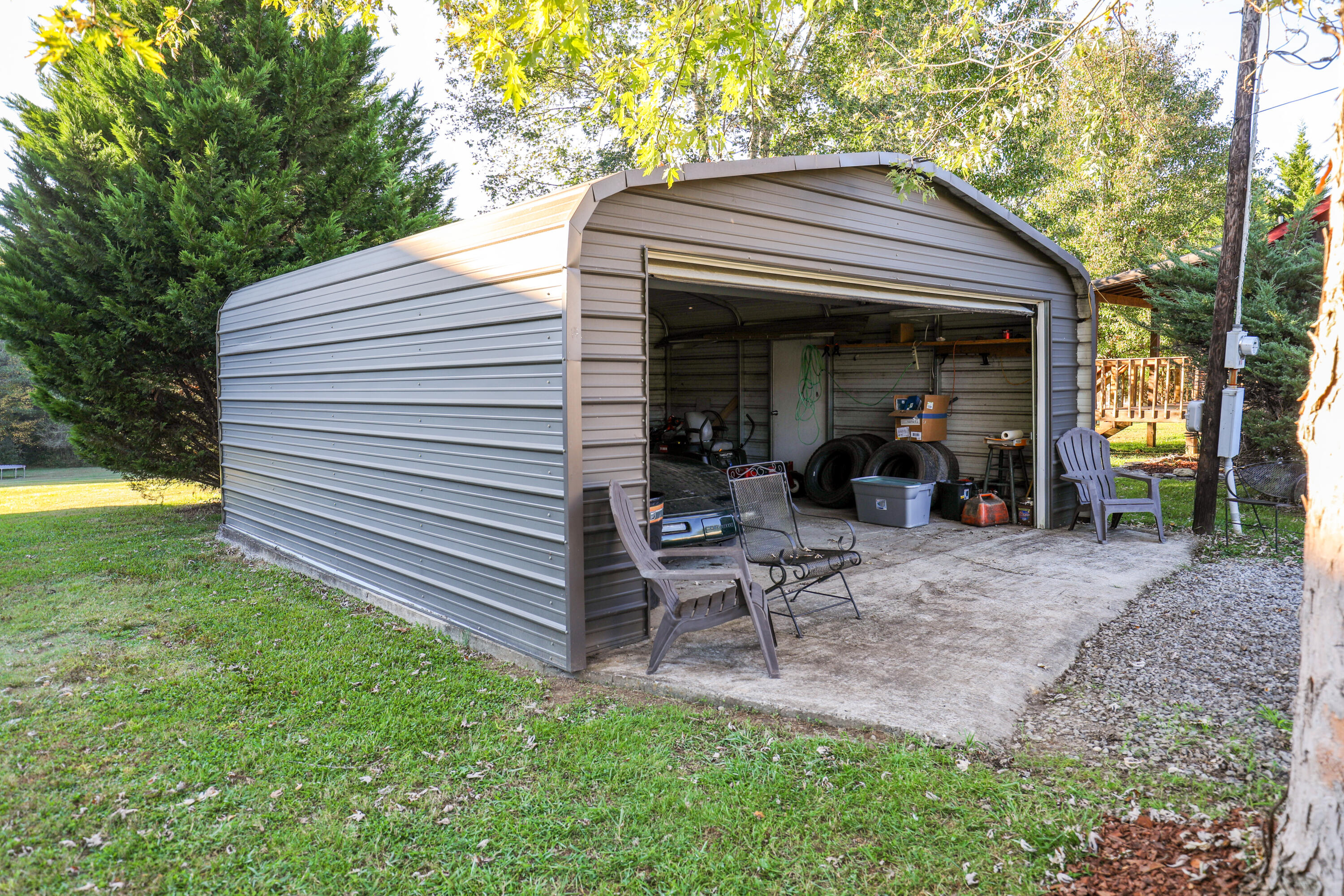 444 Deerfield Road Chickamauga, GA 30707 - Photo 80 of 98 20x20 Detached Garage on a Slab