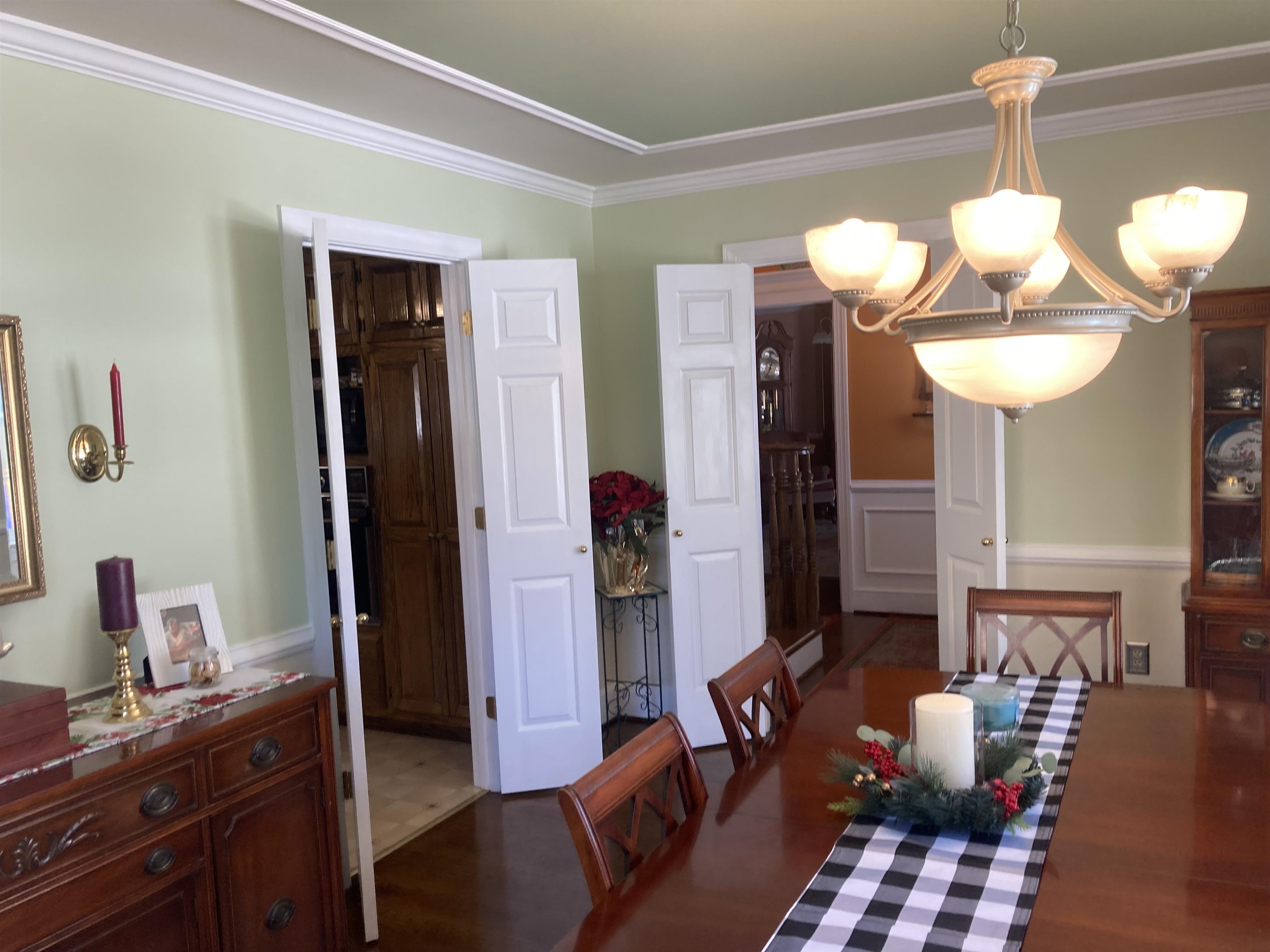 36 Spring Court Waynesboro, VA 22980 - Photo 16 of 72 a living room with furniture and a chandelier