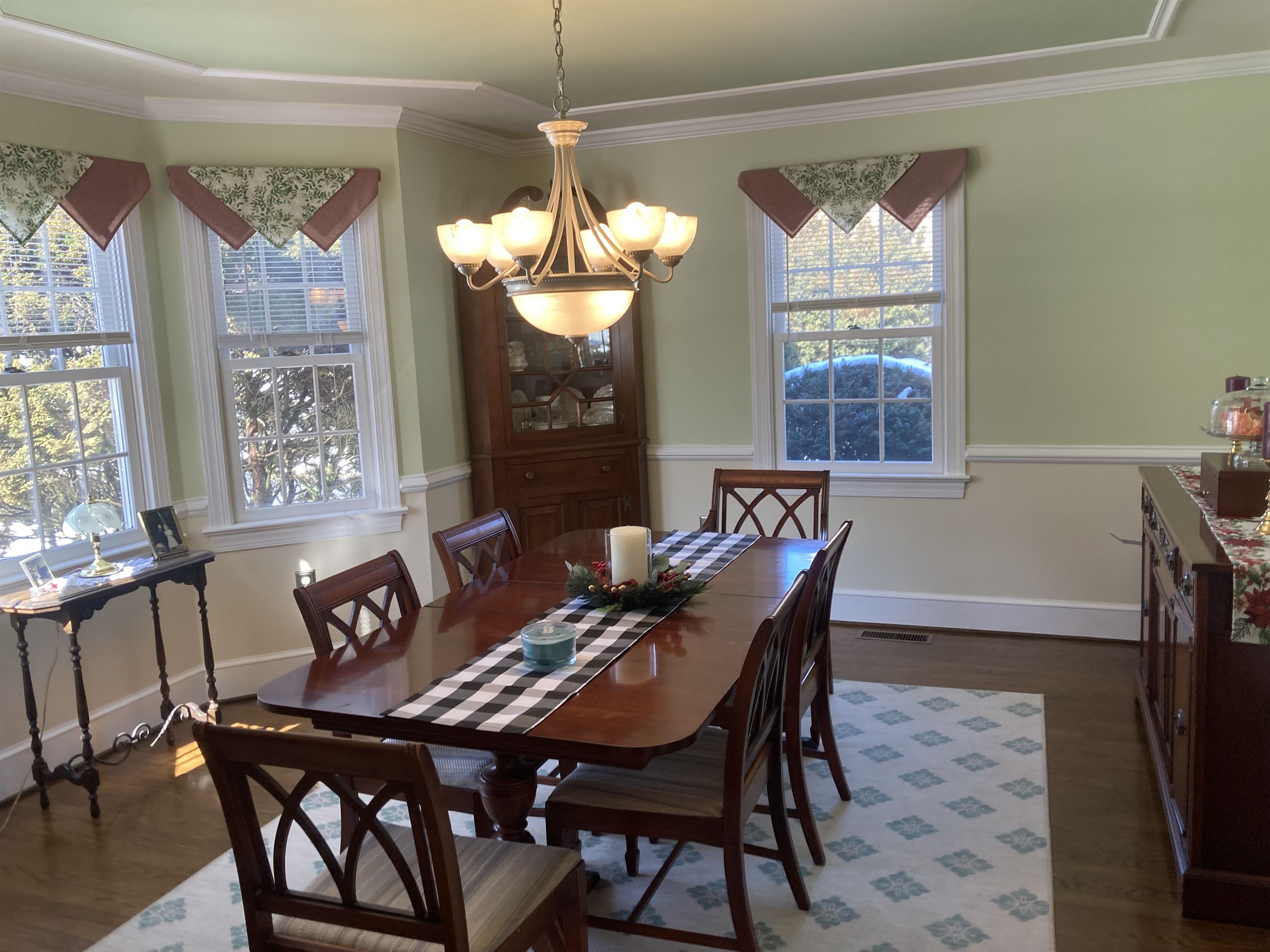 36 Spring Court Waynesboro, VA 22980 - Photo 17 of 72 a view of a dining room with furniture window and outside view