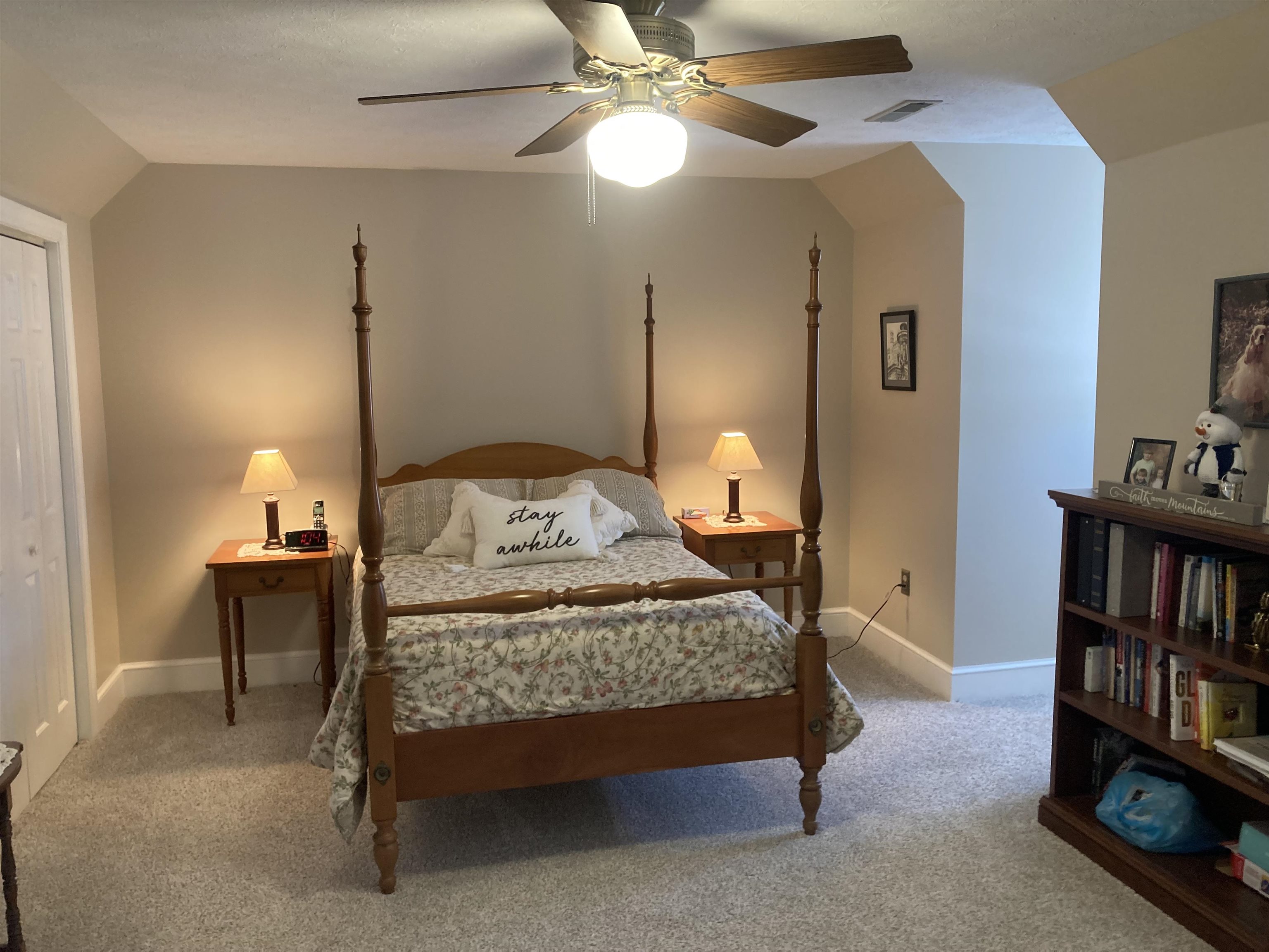 36 Spring Court Waynesboro, VA 22980 - Photo 26 of 72 a bedroom with a bed and a bookshelf
