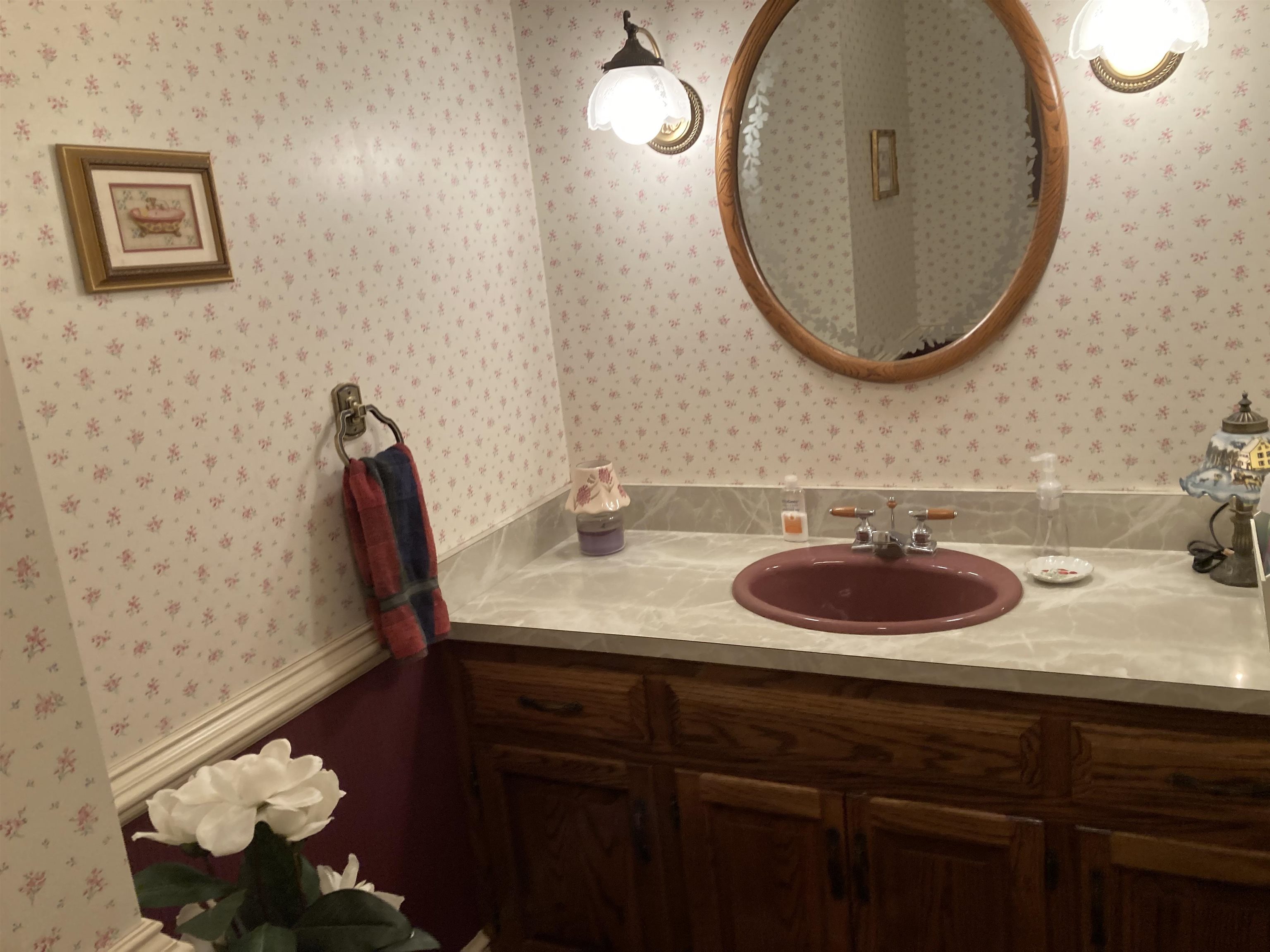 36 Spring Court Waynesboro, VA 22980 - Photo 49 of 72 a bathroom with a sink and a mirror