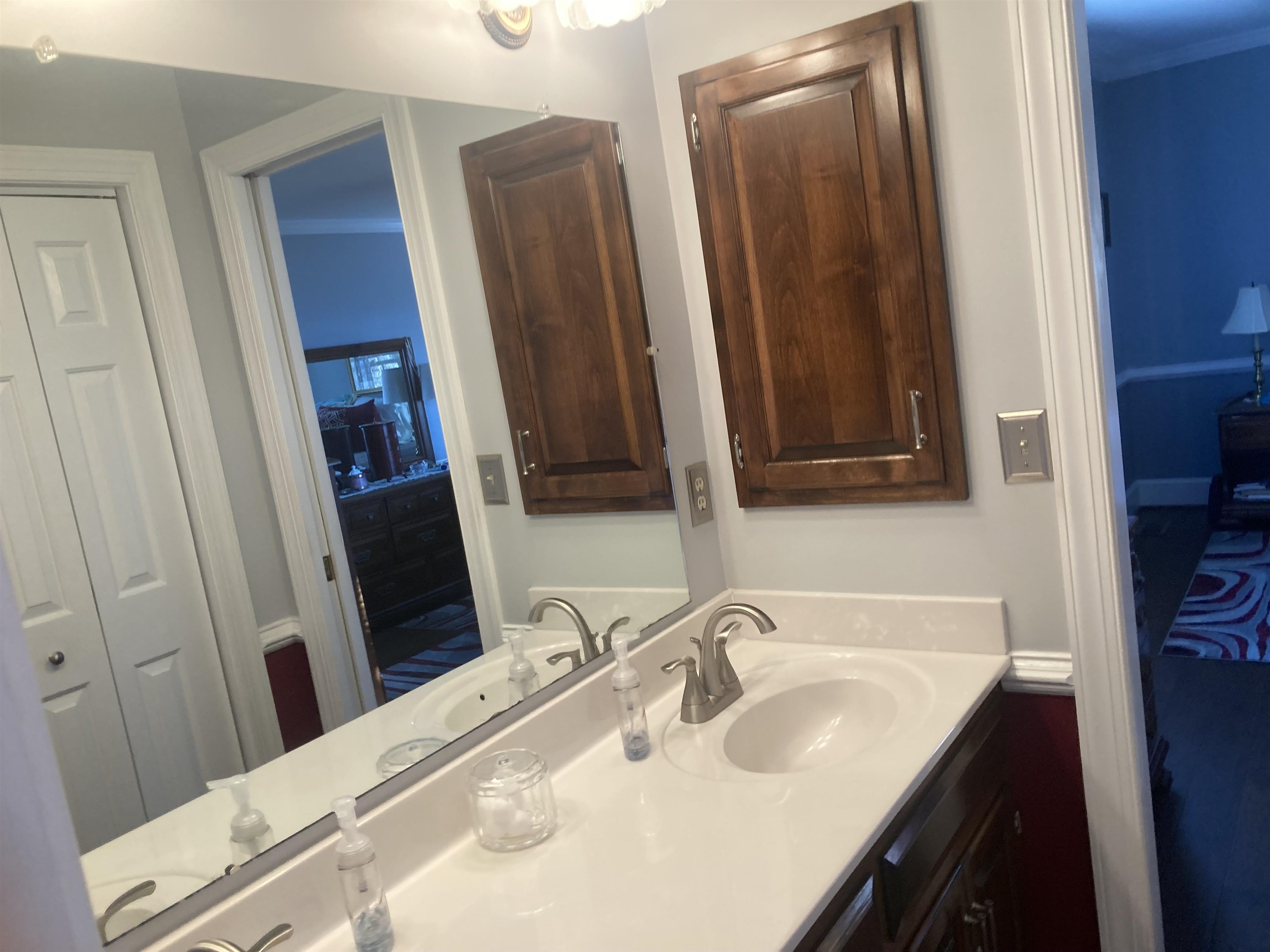 36 Spring Court Waynesboro, VA 22980 - Photo 63 of 72 a bathroom with a sink vanity and a mirror