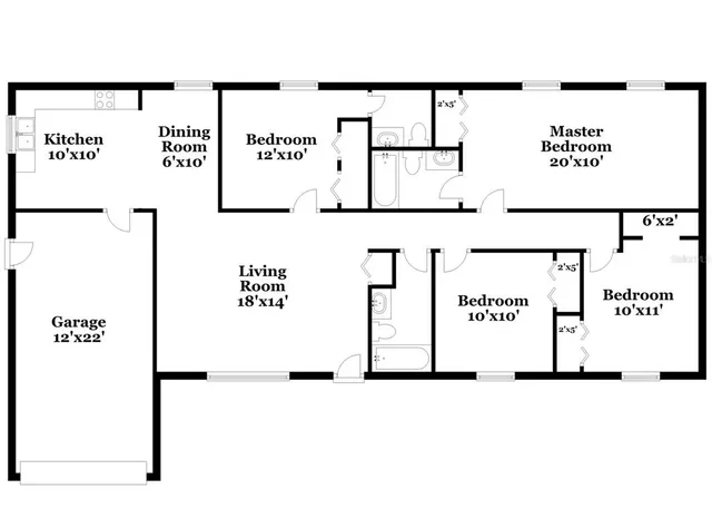 $1,895 | 441 South Sparkman Avenue, Orange City, FL 32763