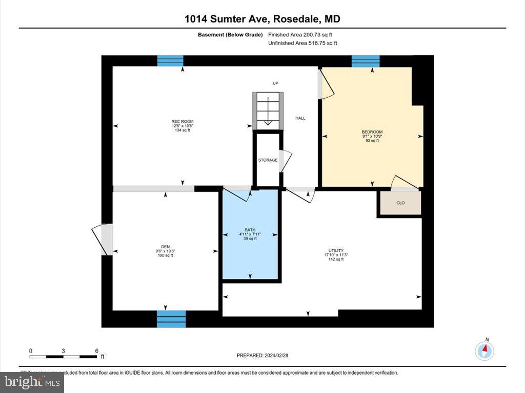 1014 Sumter Avenue Rosedale, MD 21237 - Photo 46 of 46 House Lay out
