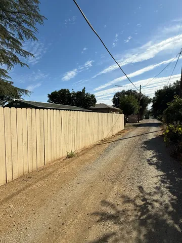 a view of swimming pool from balcony