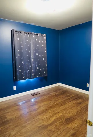 a view of wooden floor