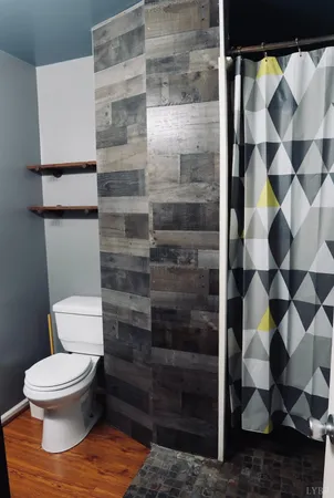wooden floor in an empty room