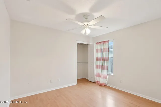 wooden floor in an empty room