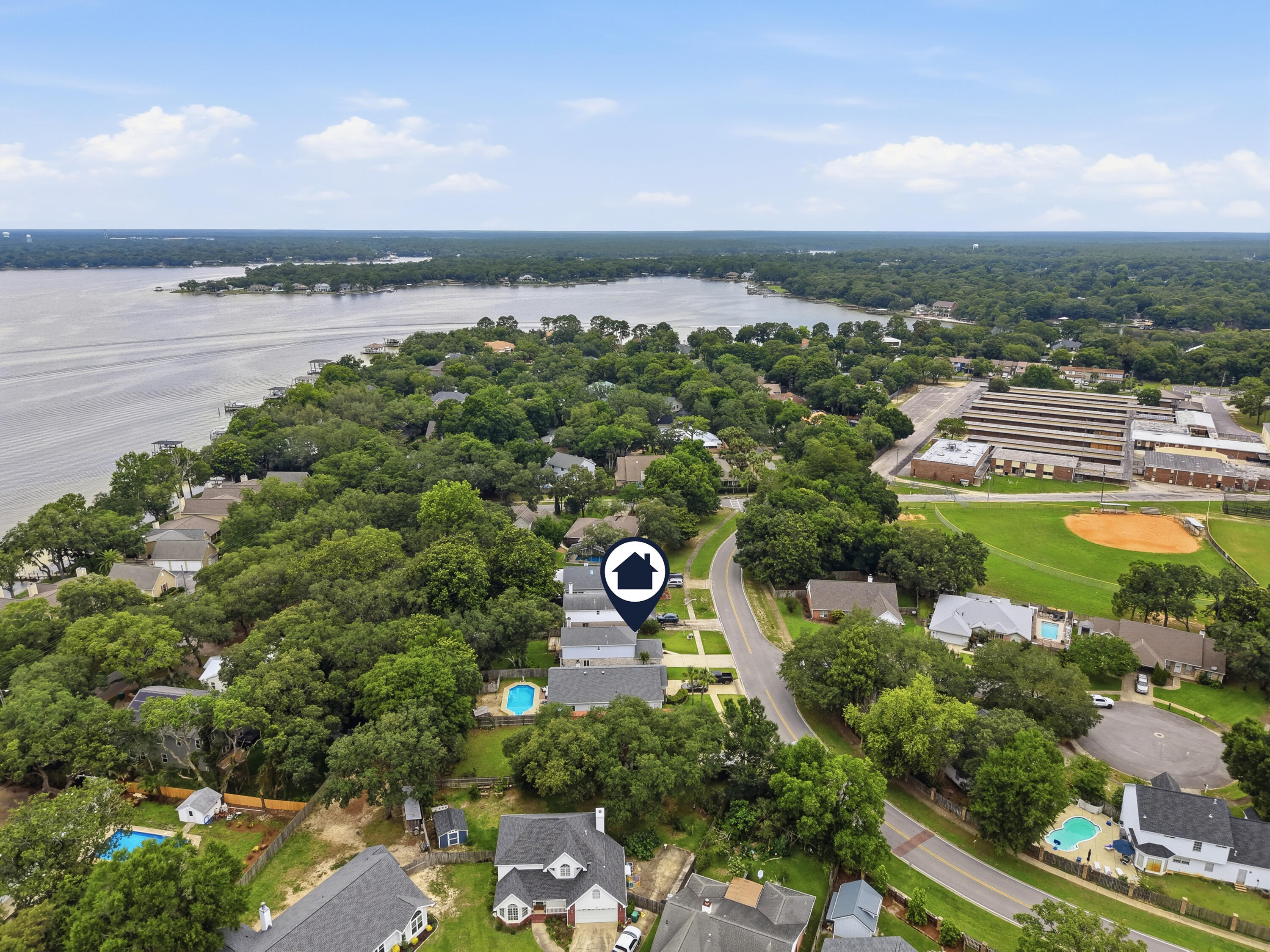 2554 Erwin Fleet Road Shalimar, FL 32579 - Photo 72 of 78 2554 erwin fleet st drone-8