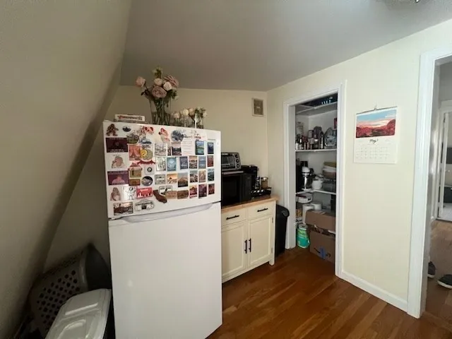 a room with storage and utility