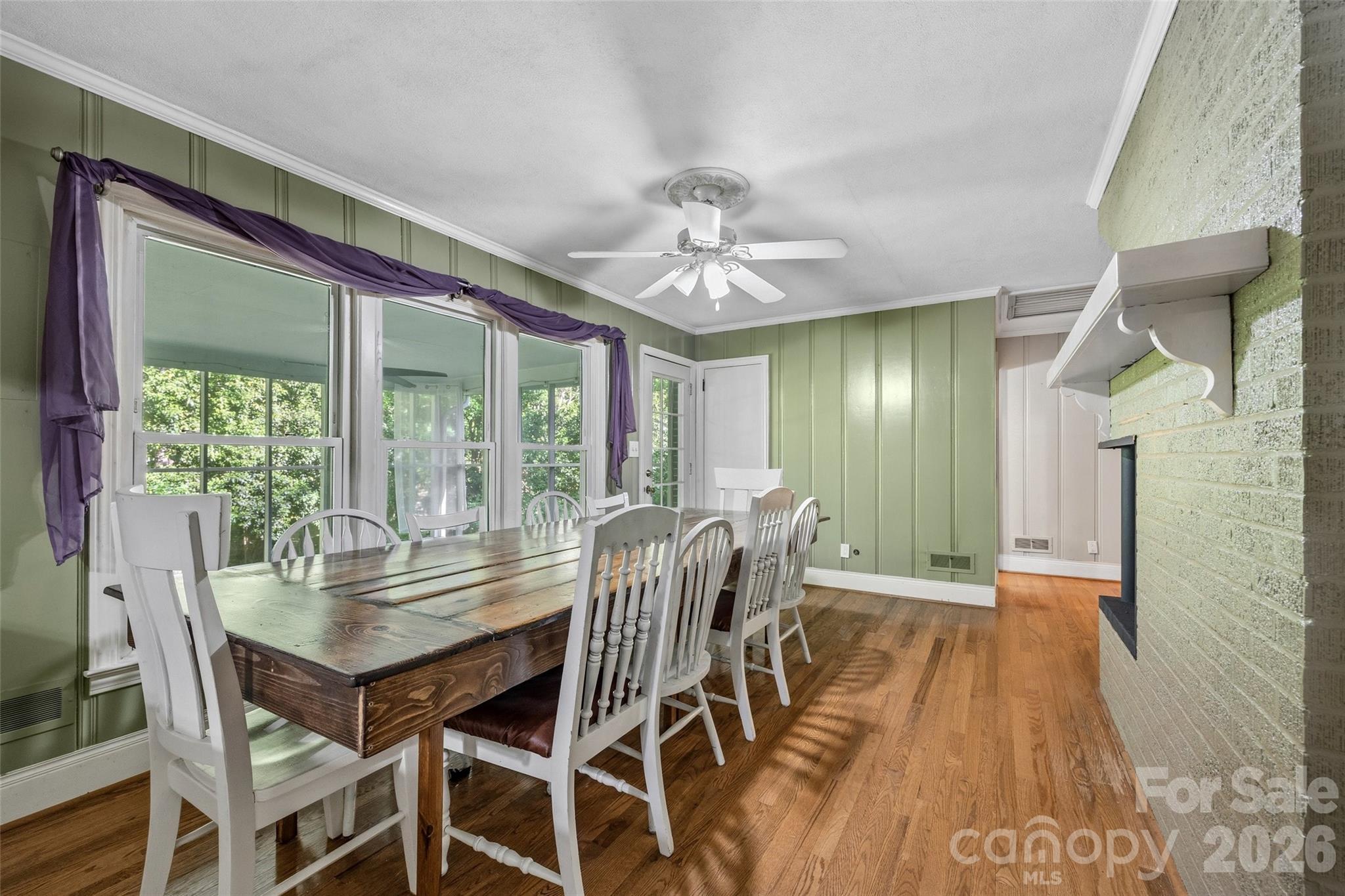 407 Pine Street Fort Mill, SC 29715 - Photo 17 of 45 a view of a dining room with furniture window and outside view
