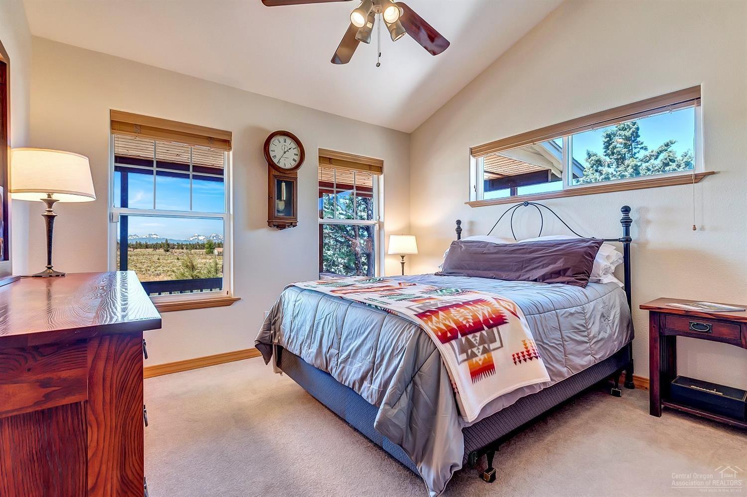 62050 Dodds Road Bend, OR 97701 - Photo 11 of 24 Spacious main level bedroom with mountai