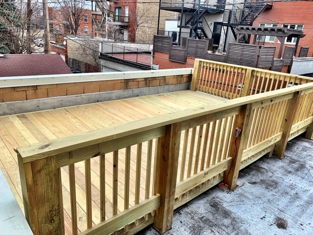 1311 West Fillmore Street, Unit B Chicago, IL 60607 - Photo 25 of 25 a view of balcony with wooden floor