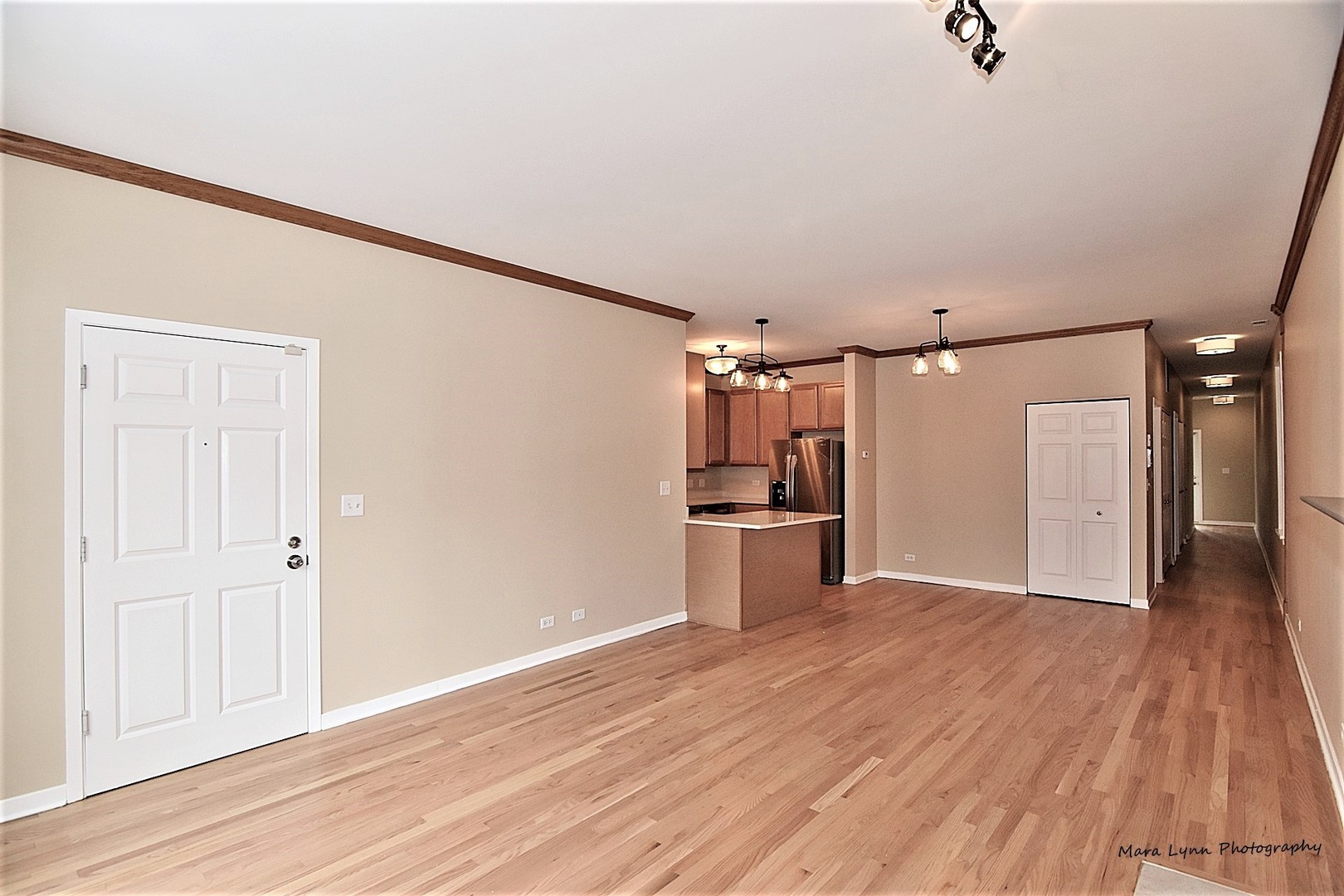 1311 West Fillmore Street, Unit B Chicago, IL 60607 - Photo 4 of 25 a view of a room with wooden floor